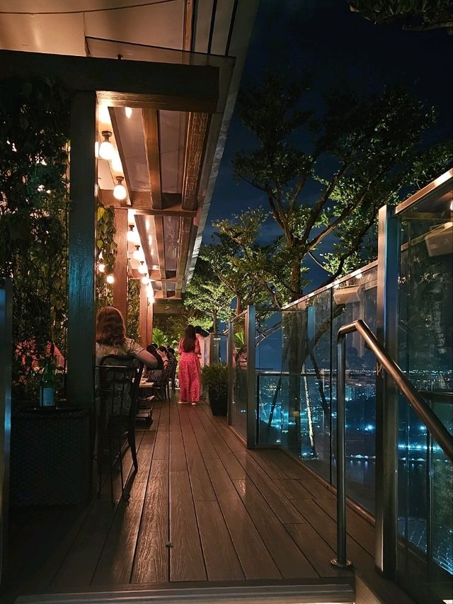 Dining Above the City at LAVO, Marina Bay Sands