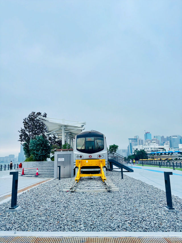 【灣仔】海濱站：退役烏蠅頭列車打卡熱點