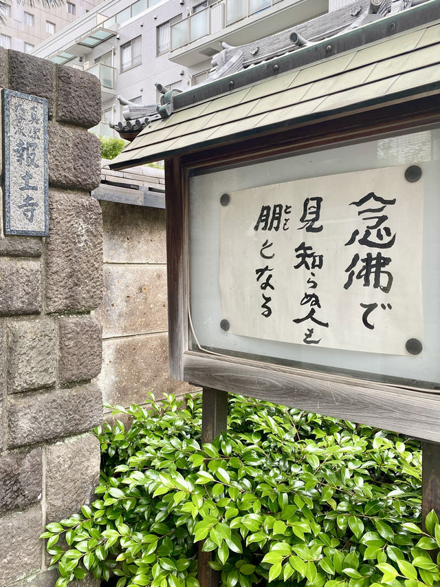 【東京都赤坂🇯🇵報土寺】著名人のお墓や港区の文化財も！歴史を感じるお寺