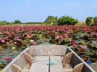 蓮の花に包まれる癒しのひととき！トゥンブアデーンで心に残る体験を。