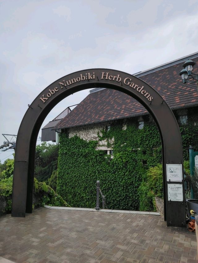 Visiting Kobe Herb Gardeb 