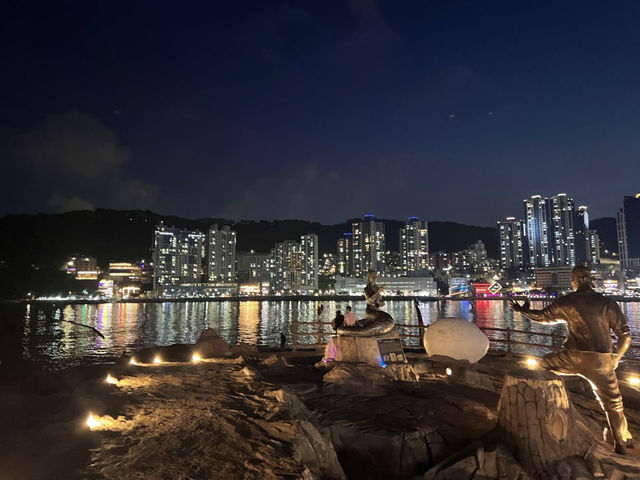 🌊 부산 야경 명소 추천! 송도구름산책로 밤산책✨ 