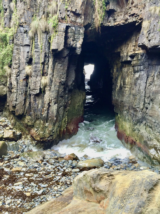 Carved by time and tide: the wild beauty of Remarkable Cave and Salmon Rock