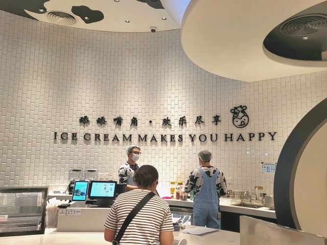 Ice cream makes you happy! 