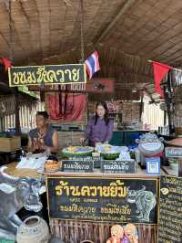 ”วัดโพธิ์เก้าต้นและตลาดบ้านบางระจันสิงห์บุรี“