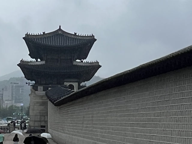 광화문과 경복궁 근정전