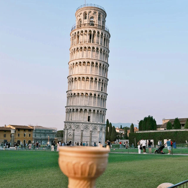 義大利🇮🇹比薩限定的斜塔冰🍦吃過了嗎？