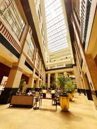 Afternoon Indulgence Beneath the Dome – The Courtyard at The Fullerton