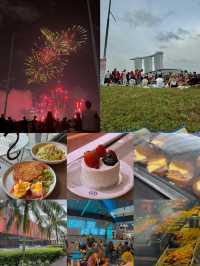 A Perfect Saturday: Brunch, Strolls, Fireworks, and Satay