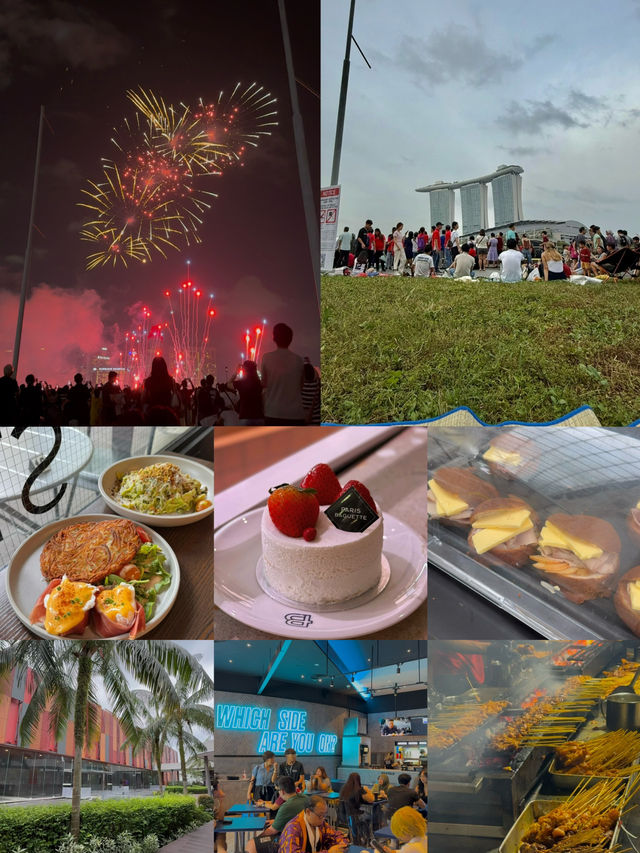 A Perfect Saturday: Brunch, Strolls, Fireworks, and Satay