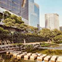 Cheonggyecheon Stream: Seoul's Urban Oasis – A Solo Stroll Through Liquid Light"** 🌊✨   