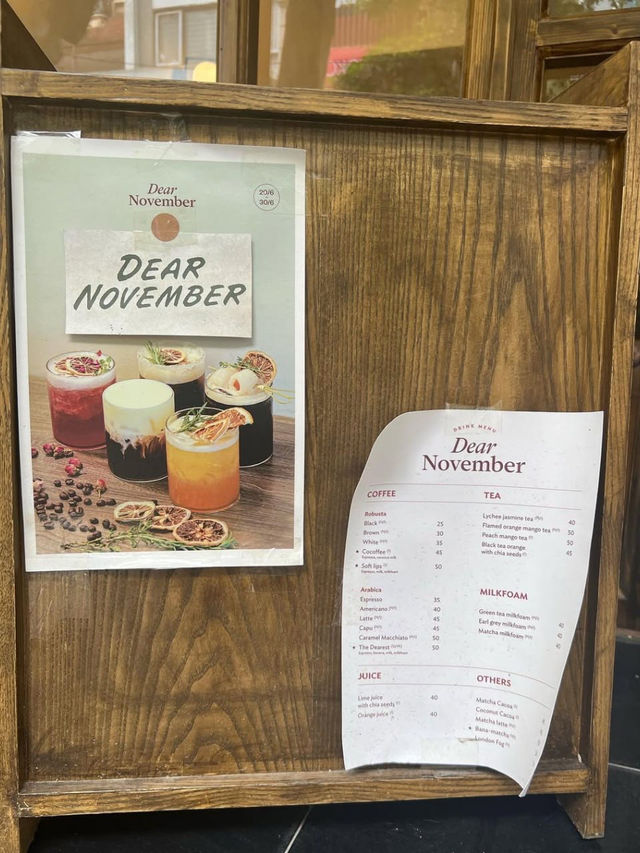 Dear November