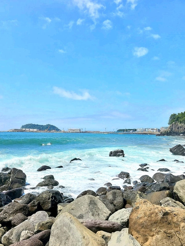Where Water Meets the Sea: Jeongbang Waterfall, Jeju