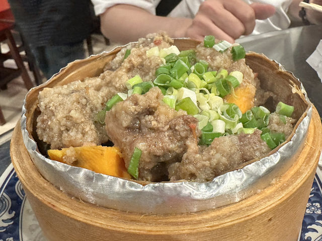 臺北大安 中正紀念堂在地老店 盛園絲瓜小籠湯包
