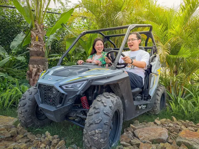 Visit the newly opened Junglia Okinawa amusement park.