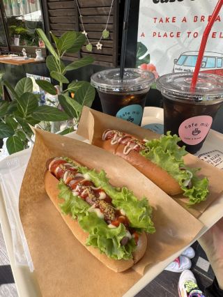 【후쿠오카 음식】 드라이브 중에 발견 한 원 핸드 음식 🌭 핫도그 🌭