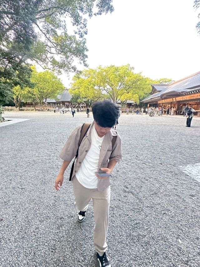 เดินเล่นไหว้ศาลเจ้าอัตสึตะ熱田神宮🎑
