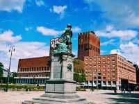 The Royal Palace in Oslo