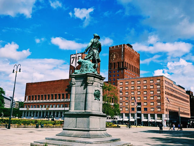 The Royal Palace in Oslo