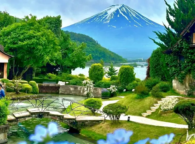 Picturesque Views of Kawaguchi Music Forest Museum, Japan