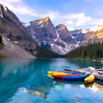 班夫與賈斯珀 4 天遊
碧綠湖泊 • G