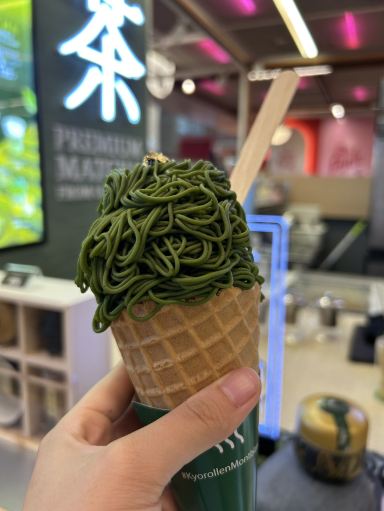 バンコク女一人旅】目の前で極細の糸が紡がれる極上抹茶モンブラン
