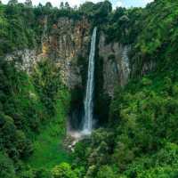 Chasing Giant Mists at Sipiso-piso Waterfall 🌬️💧 