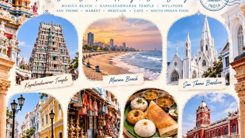 色彩と文化が息づく南インドの大都市、チェンナイ。 — traveler post in チェンナイ
