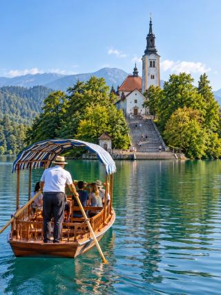 Danau Bled, Slovenia.