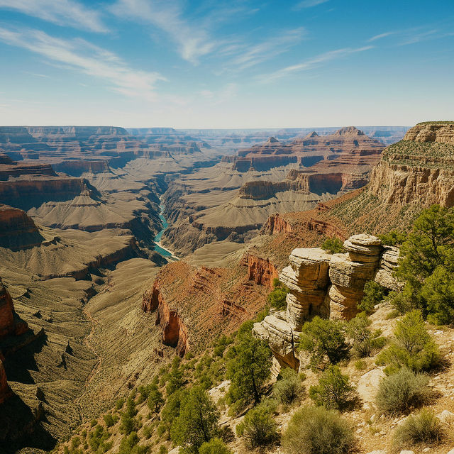 Grand Canyon National Park – Nature’s Grand Masterpiece 🏜️🇺🇸