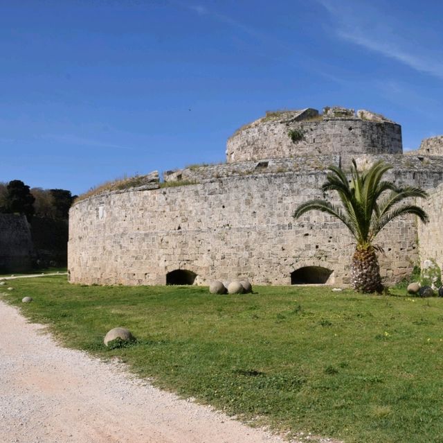 Rhodes: the Walls of the Old Town 