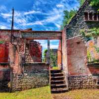 WWII village remains.