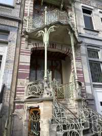 The beautiful Art Nouveau Saint-Cyr house! 🍀