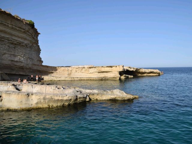 The natural pool of St. Peter's Pool