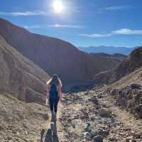 Sunrise to sunset in Death Valley 