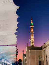The Golden Serenity of Madinah Evenings ✨
