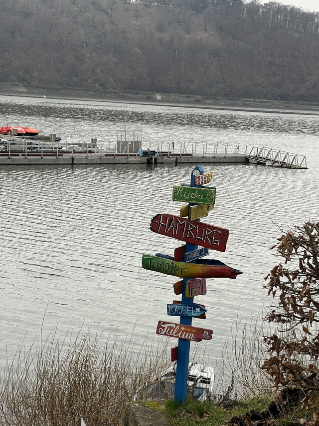 A marvel of engineering, history, and nature — welcome to the Edersee Dam in Hessen, Germany 🇩🇪🌊🏞️