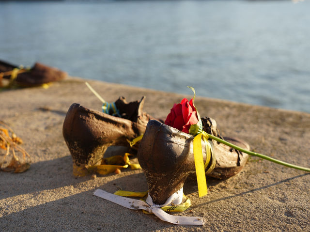 Shoes on the Danube Bank