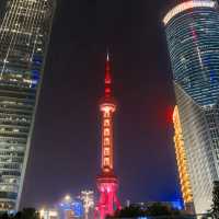 The Most Iconic TV Tower in the World (Night Edition), Shanghai 🌙✨📡