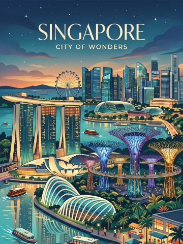 🇸🇬 Singapore: Small Island, Big Dreams — Where the Future Meets Wonder! ✨