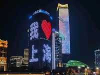 Colorful Night View of The Bund