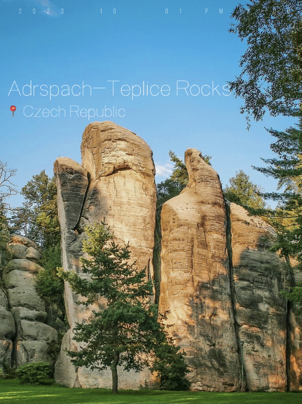 令人驚嘆的 Adršpach-Teplice 岩石🪨