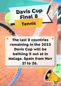 Tennis - Davis Cup Final 8🎾