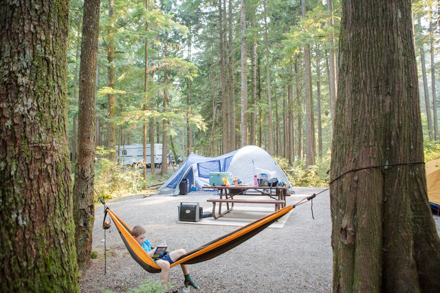 溫哥華周邊家庭旅行露營地