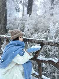 瓦屋山踩雪日記（附攻略