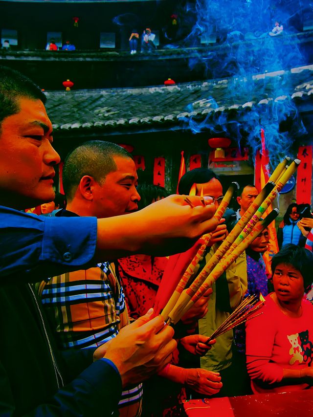 大年初三，來花萼樓看客家人獨特的新春祈福