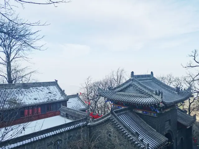 주말 탐험: 종남산 남오대의 정상 유혹