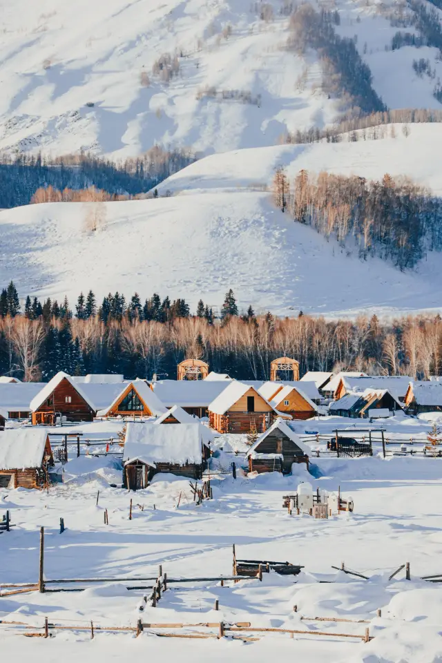 Go to Xinjiang to see the snow with the person you like, with a travel route guide attached