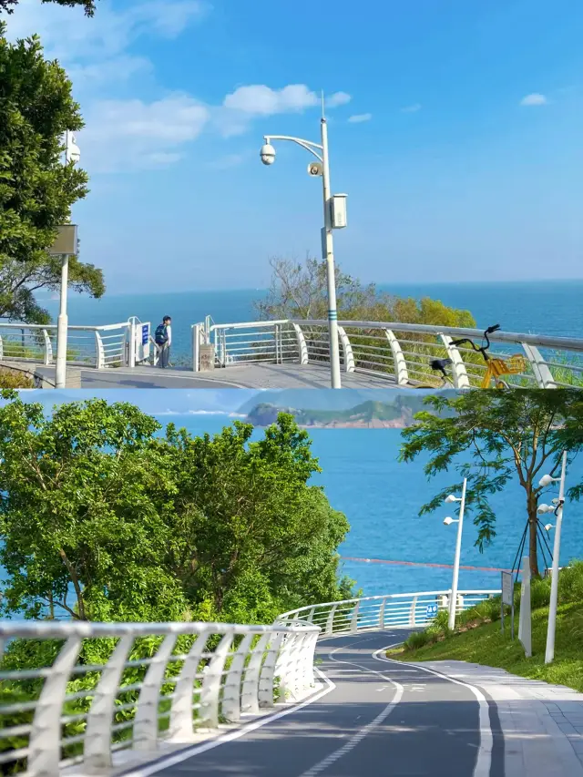 The subway goes directly to the most beautiful seaside boardwalk at Shenzhen Citywalk~