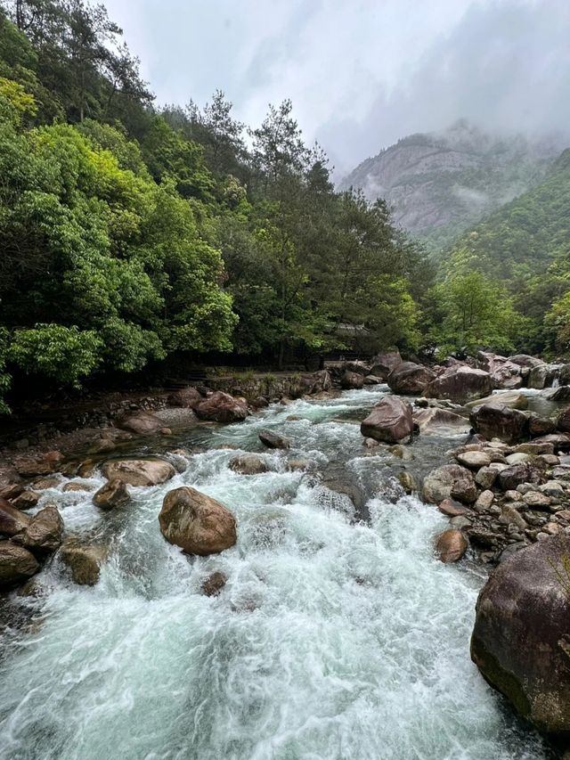 溪鄣山大峡谷皖南小众景點
